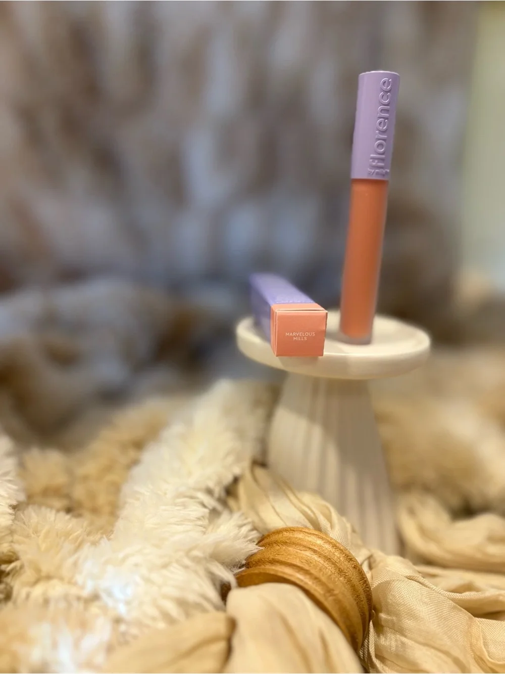 Florence by Mills by Millie Bobby Brown - Lip Gloss in Peach “Marvelous Mills”